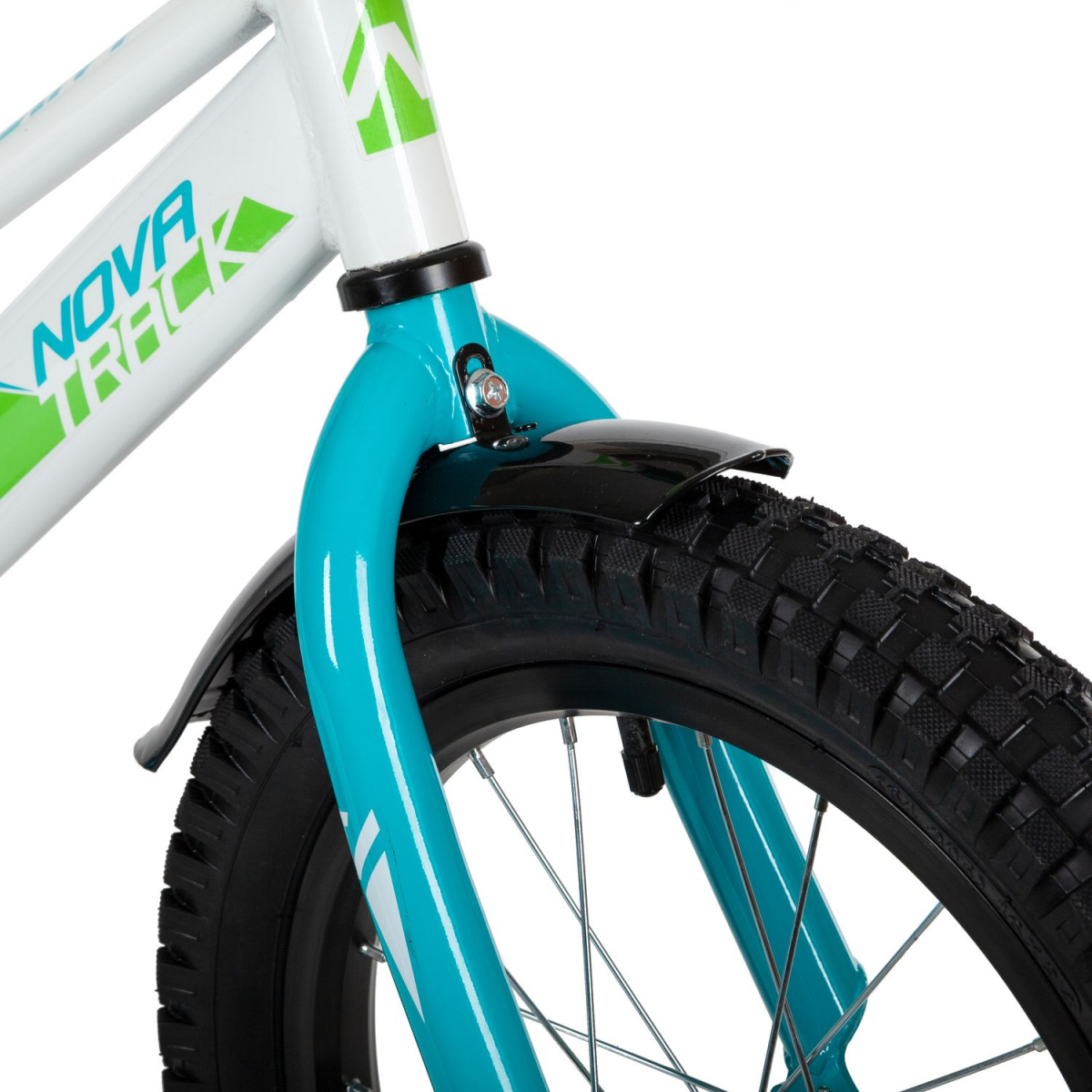 Детский велосипед Novatrack Valiant 16 (2019) Белый