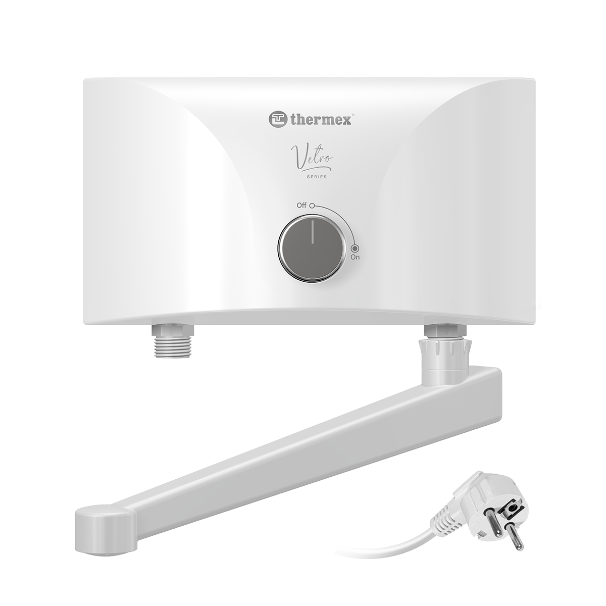 Электроводонагреватель проточный THERMEX Vetro 5500 tap