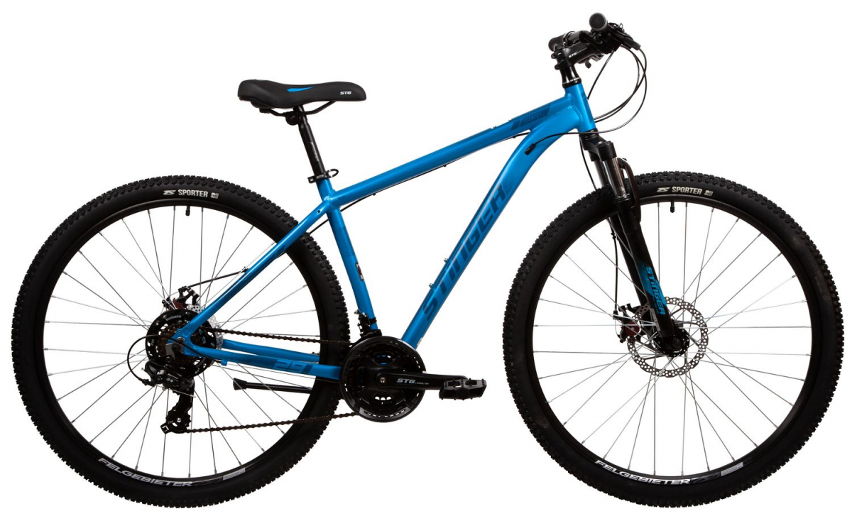 Горный (MTB) велосипед Stinger Element Evo 29 (2021) Рама 22 Синий