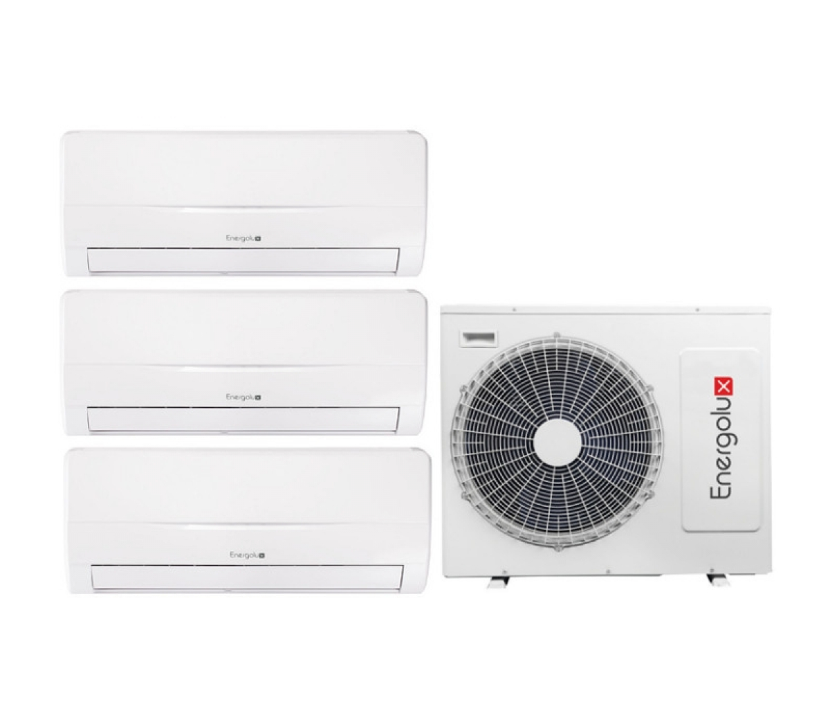 Мульти сплит-системa на 3 комнаты Energolux Smart Multi SAM21M2-AI/3 + SAS07M3-AI х3