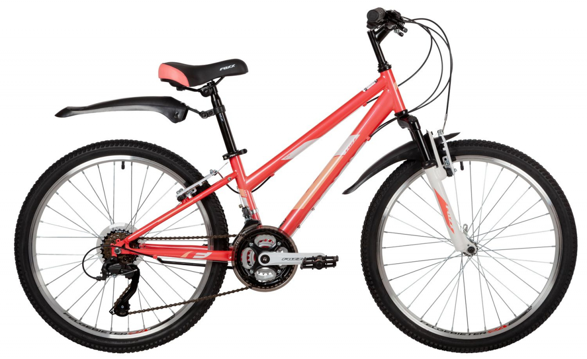 Подростковый горный (MTB) велосипед Foxx Salsa 24 (2022) Рама 12 Розовый