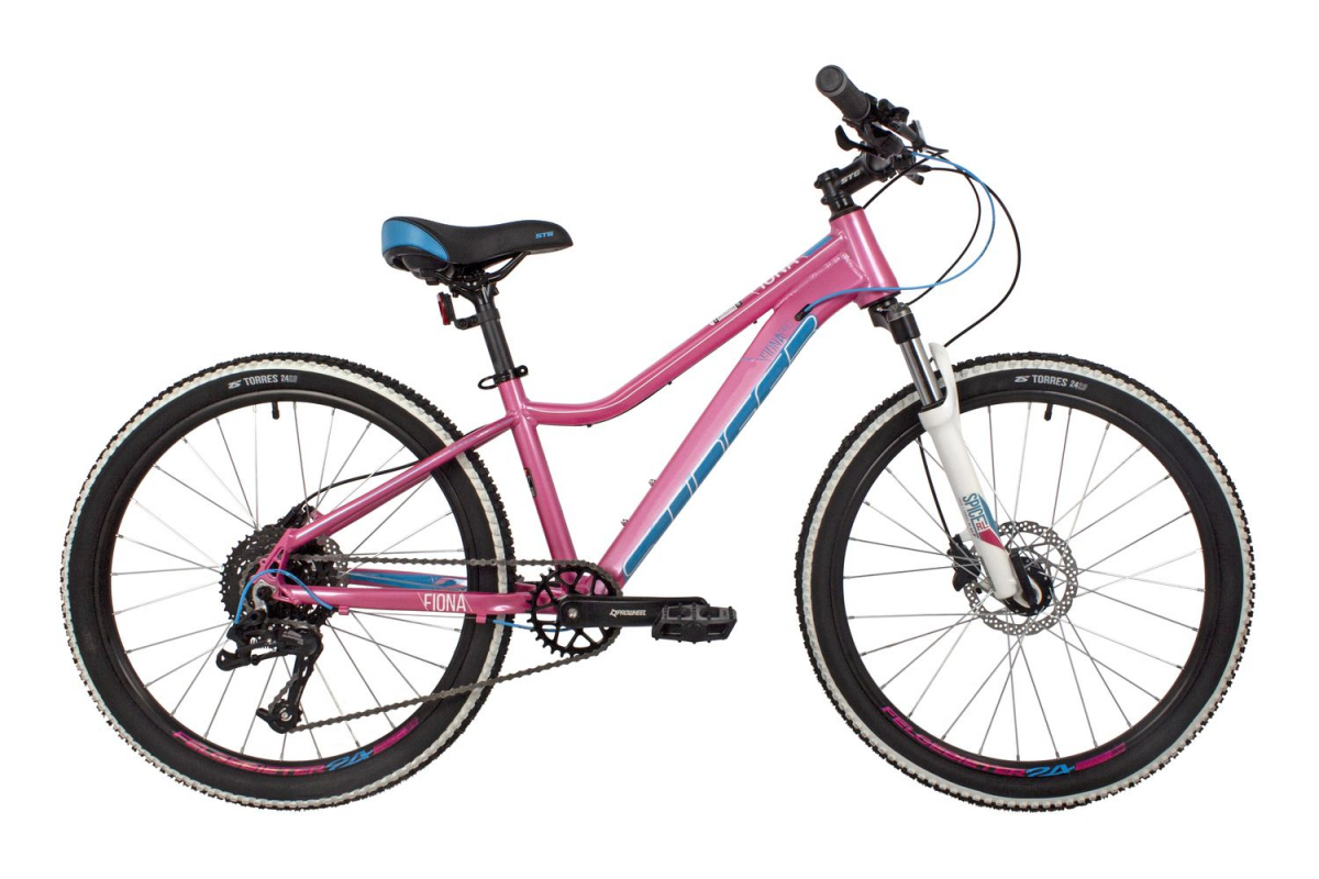 Подростковый горный (MTB) велосипед Stinger Fiona PRO 24 (2021) Рама 12 Розовый