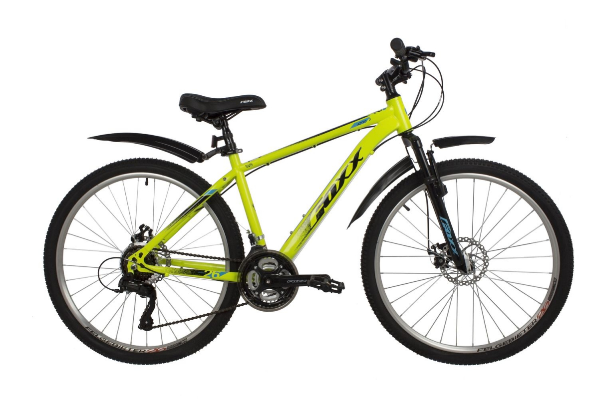 Горный (MTB) велосипед Foxx Aztec D 26 (2022) рама 18 Зеленый