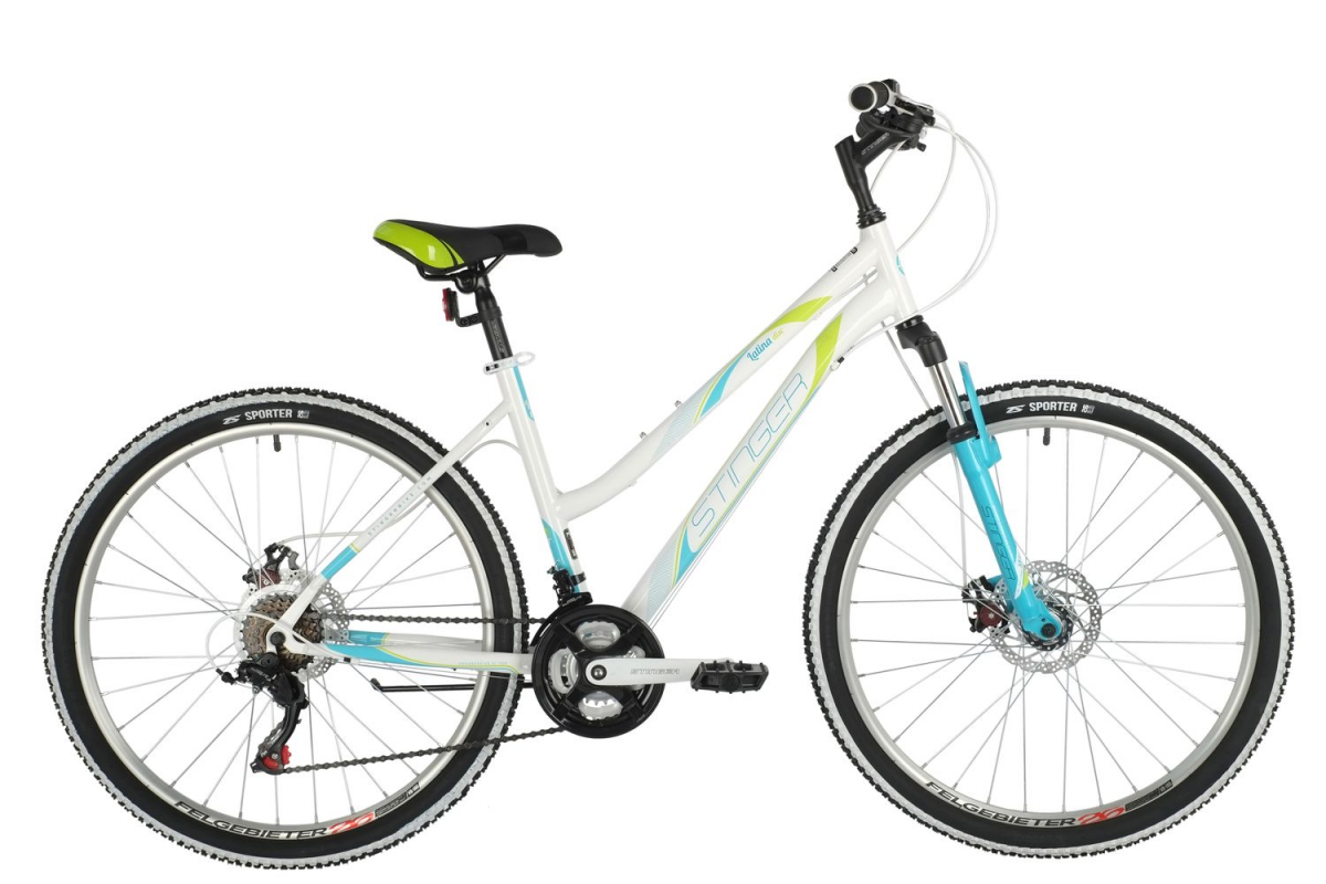 Горный (MTB) велосипед Stinger Latina D 26 (2021) рама 15 Белый