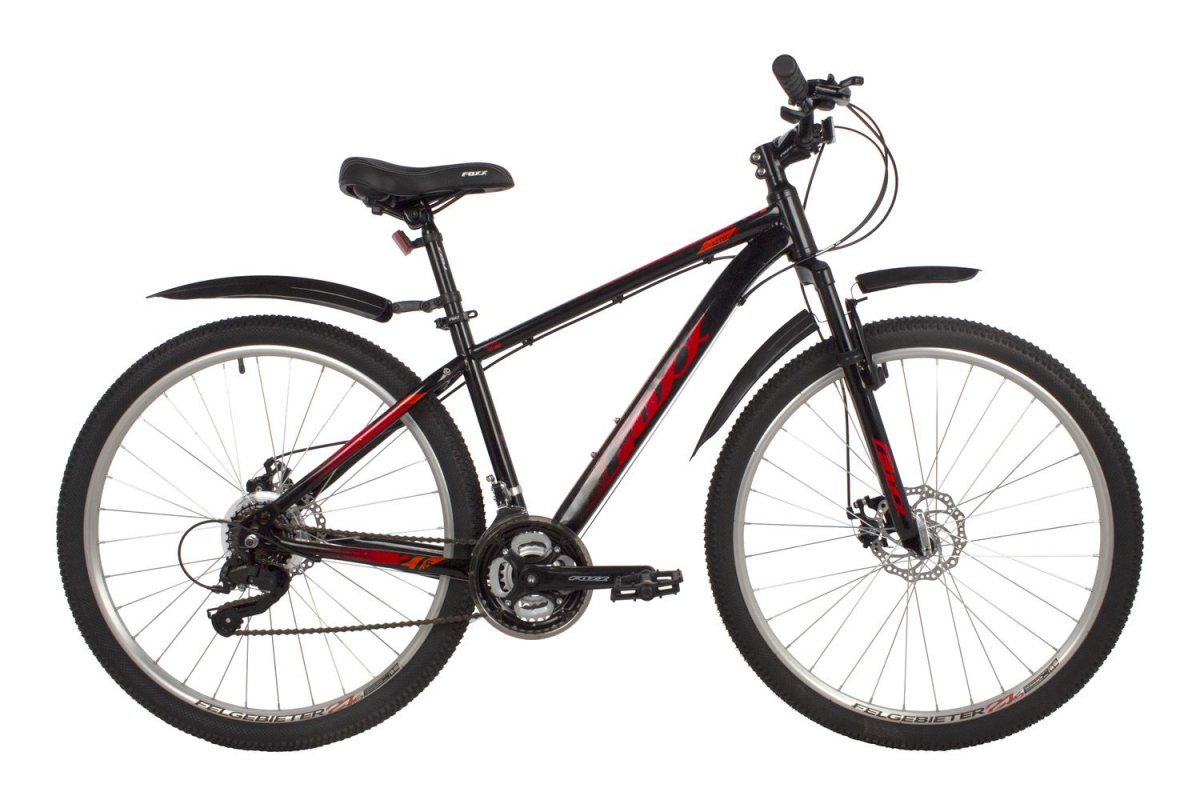 Горный (MTB) велосипед Foxx Aztec D 27.5 (2022) Рама 16 Черный