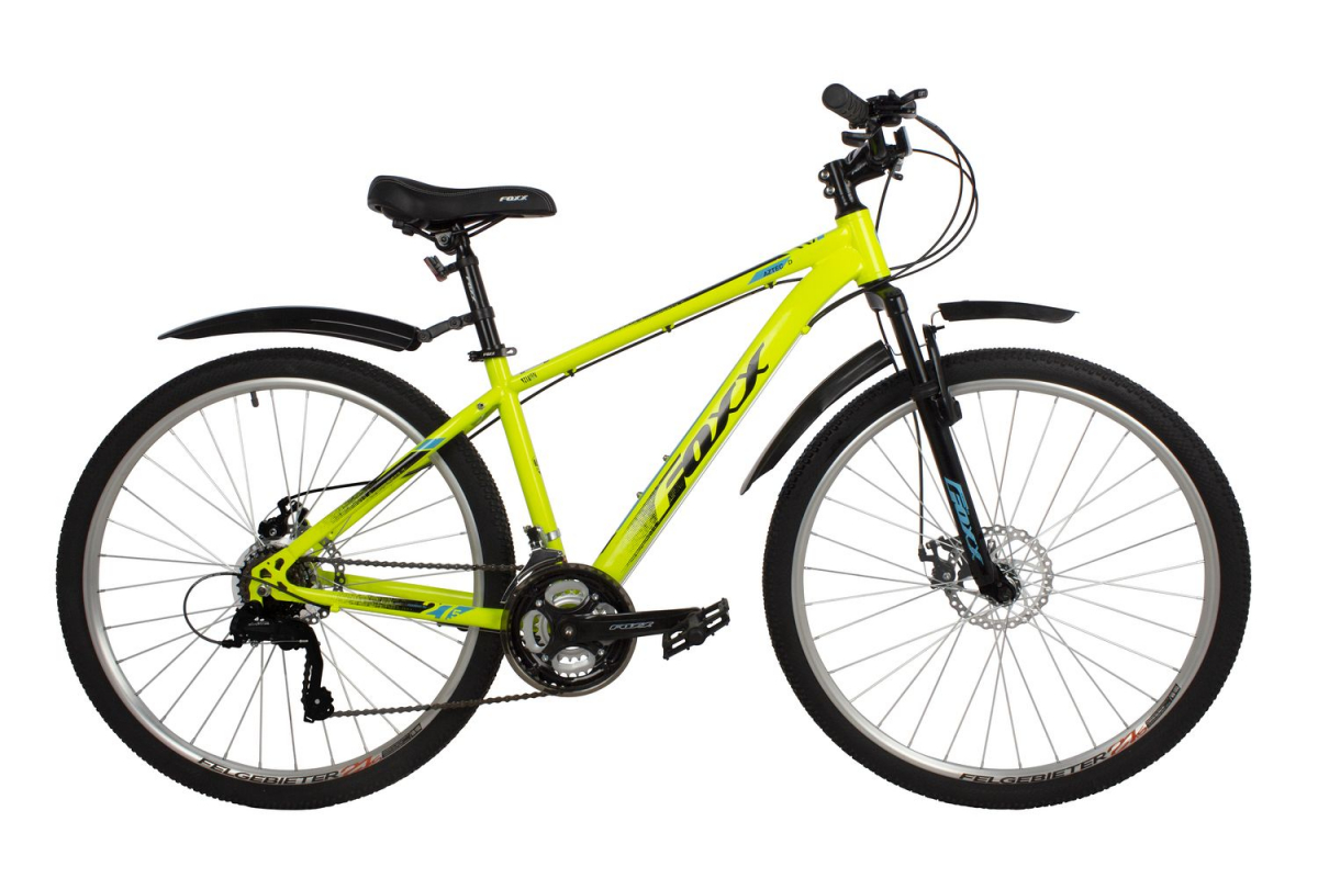 Горный (MTB) велосипед Foxx Aztec D 27.5 (2022) Рама 16 Зеленый