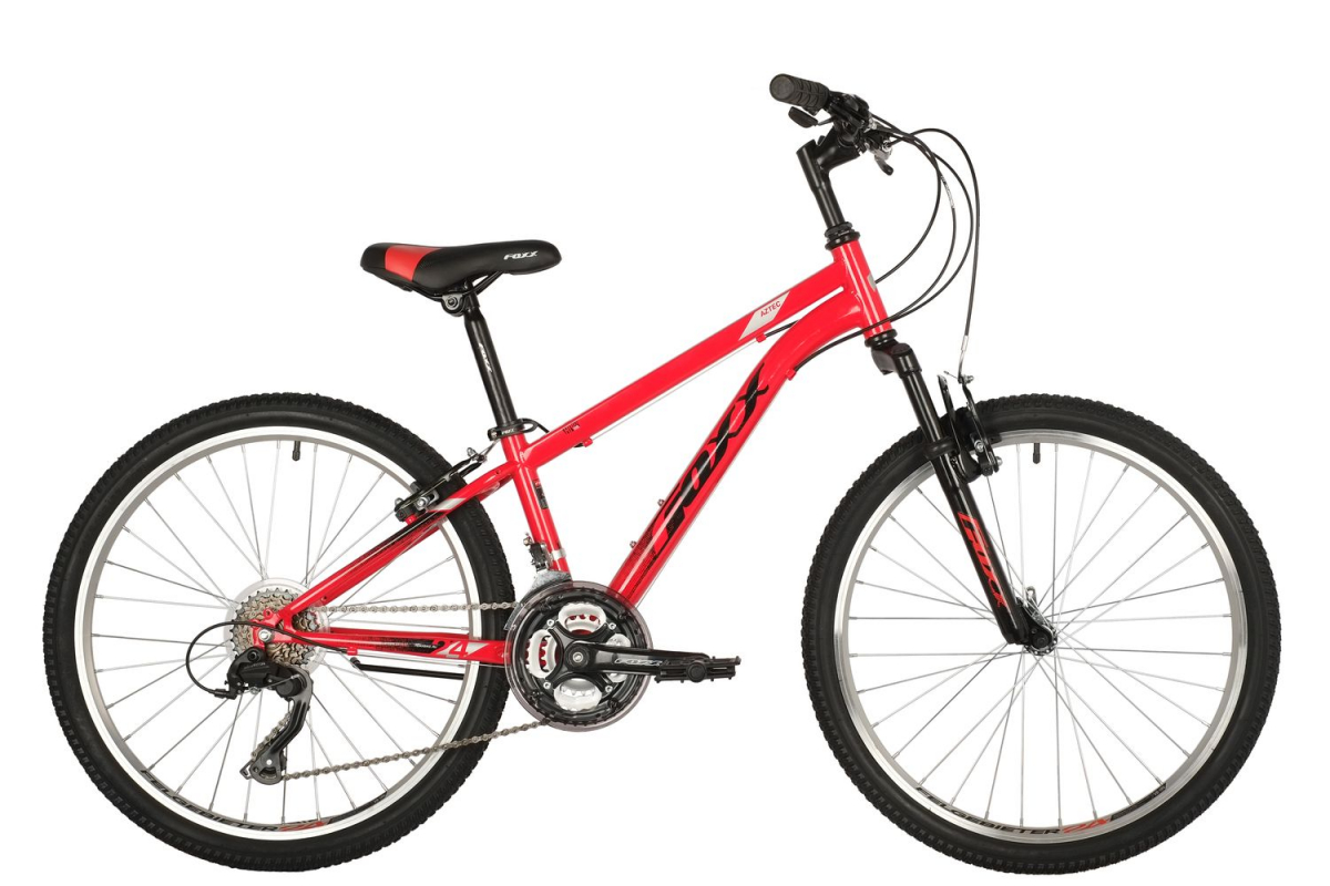 Подростковый горный (MTB) велосипед Foxx Aztec 24 (2022) Рама 14 Красный
