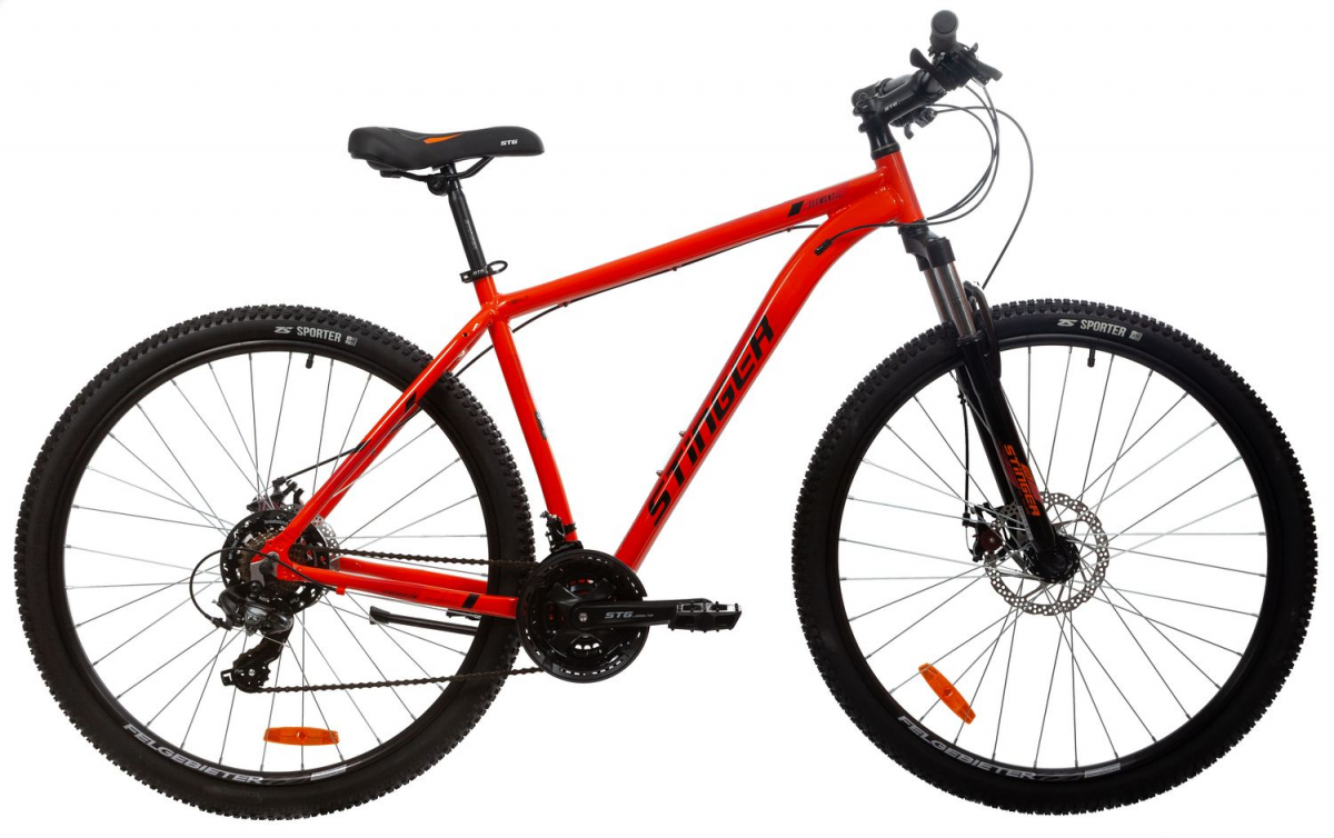Горный (MTB) велосипед Stinger Element Evo 29 (2021) рама 22 Оранжевый