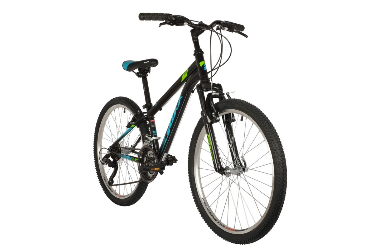 Подростковый горный (MTB) велосипед Foxx Aztec 24 (2022) Рама 14 Черный