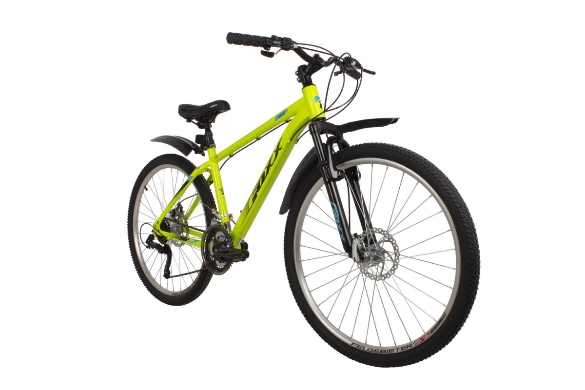 Горный (MTB) велосипед Foxx Aztec D 26 (2022) рама 18 Зеленый