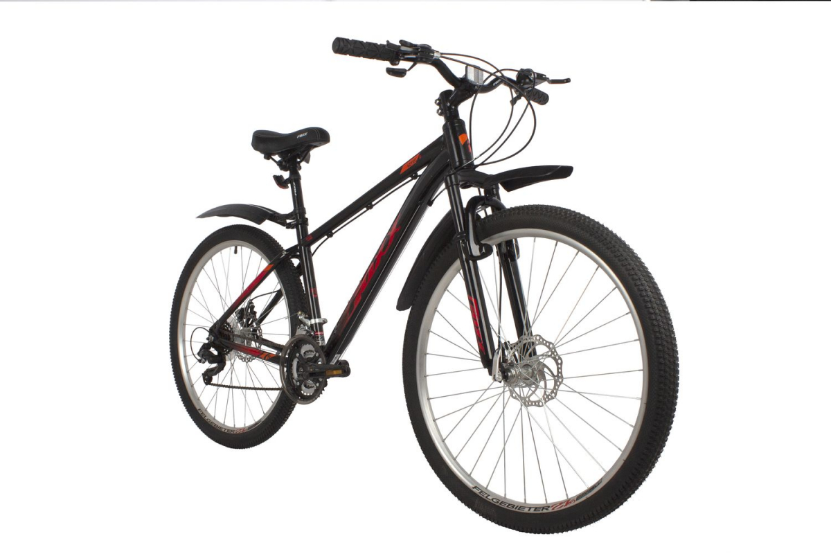 Горный (MTB) велосипед Foxx Aztec D 27.5 (2022) Рама 16 Черный
