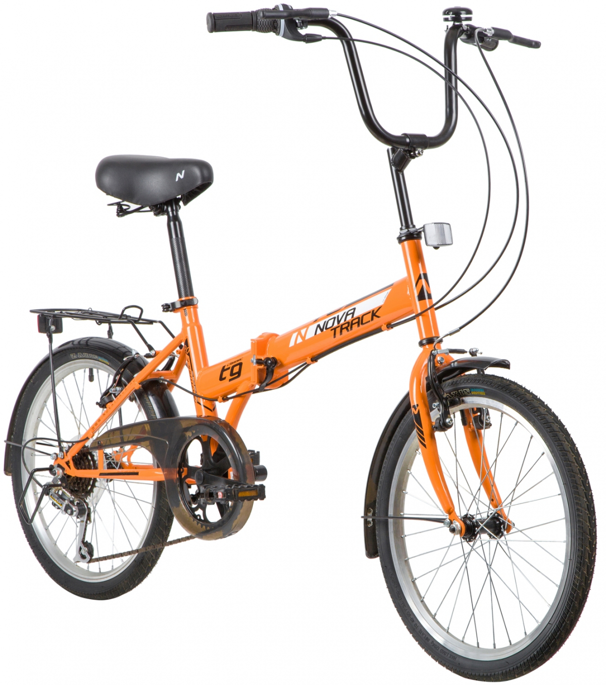 Складной велосипед Novatrack TG-20 Classic New 6-spd 20 (2020) Оранжевый