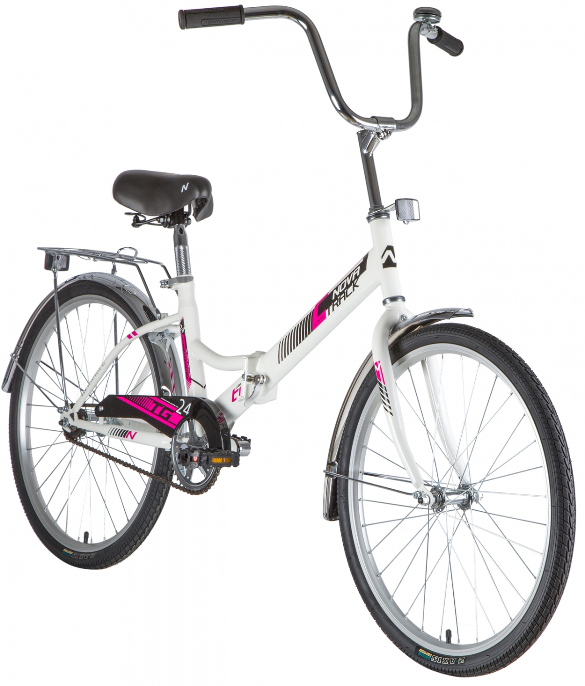 Велосипед NOVATRACK TG-24 Classic 24 (2020) Белый