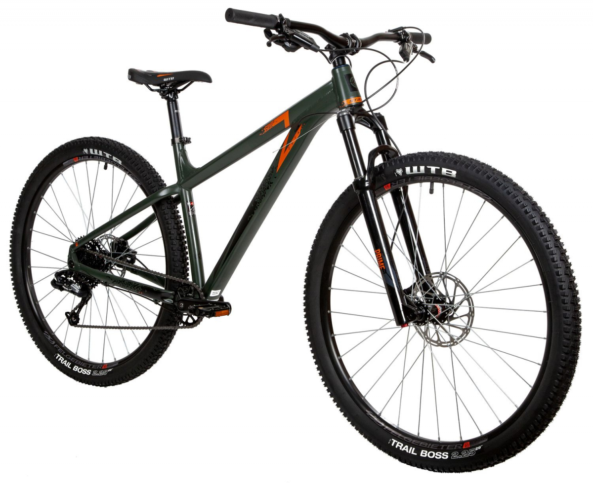 Горный (MTB) велосипед Stinger Zeta STD 29 (2021) рама 22 Зеленый