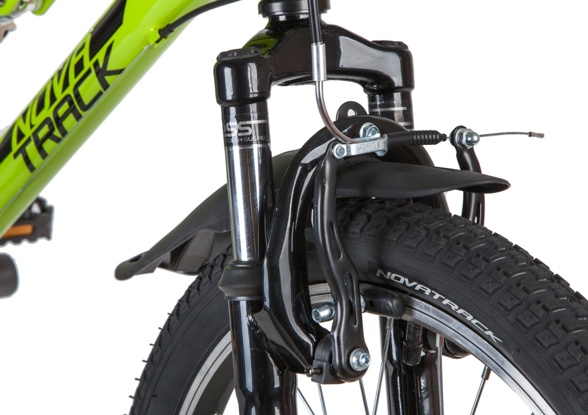 Подростковый горный (MTB) велосипед Novatrack Titanium 20 (2020) Зеленый