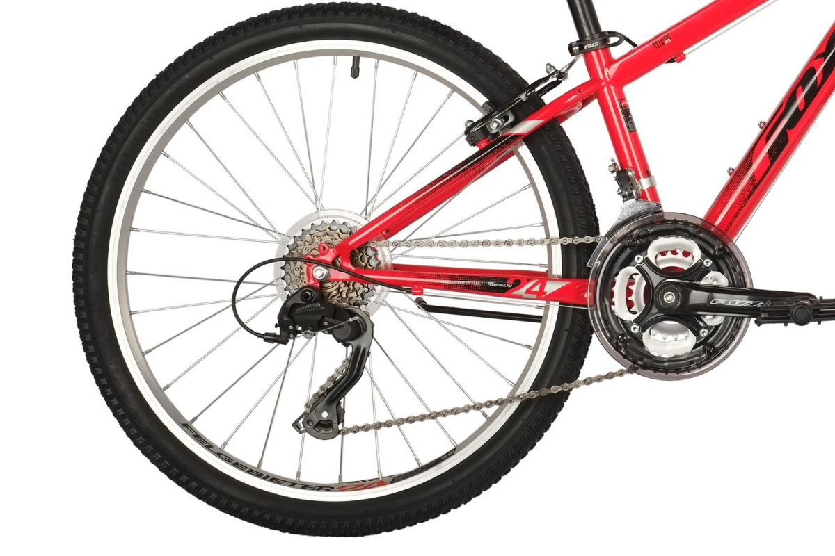 Подростковый горный (MTB) велосипед Foxx Aztec 24 (2022) Рама 14 Красный