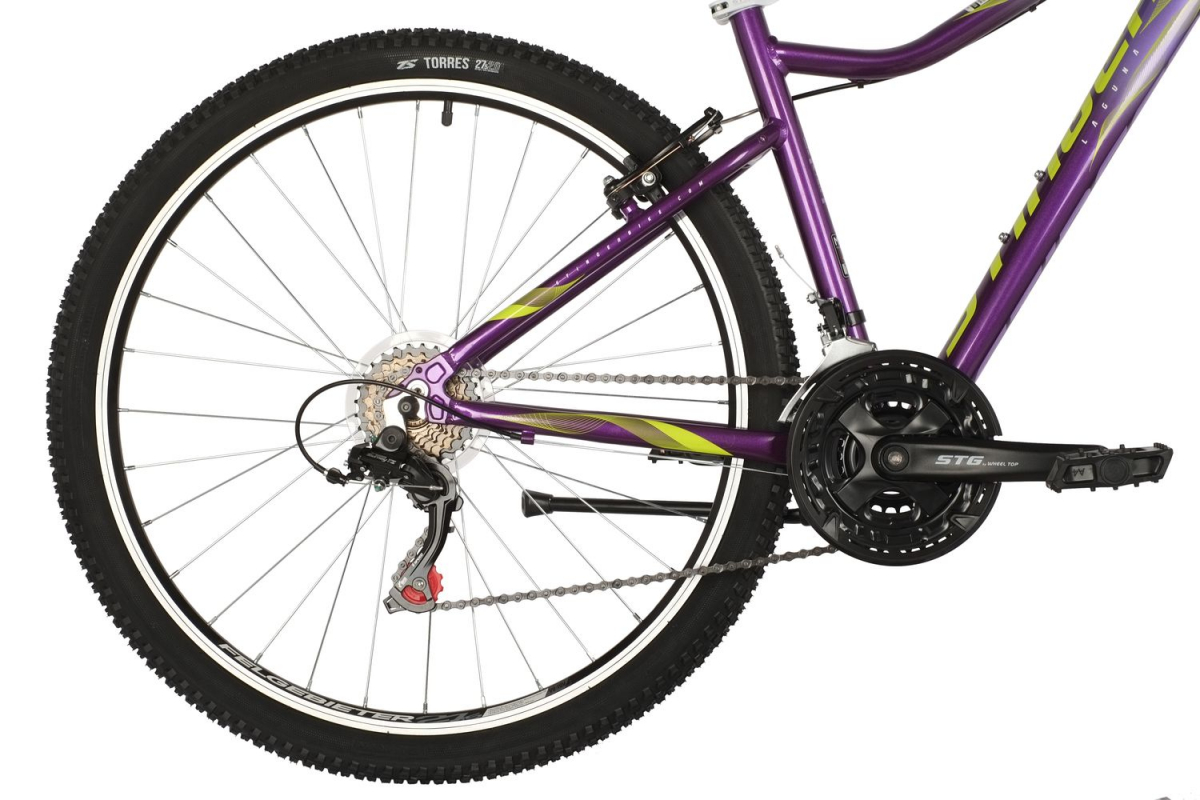 Горный (MTB) велосипед Stinger LAGUNA STD 27.5 (2021) рама 19 Фиолетовый