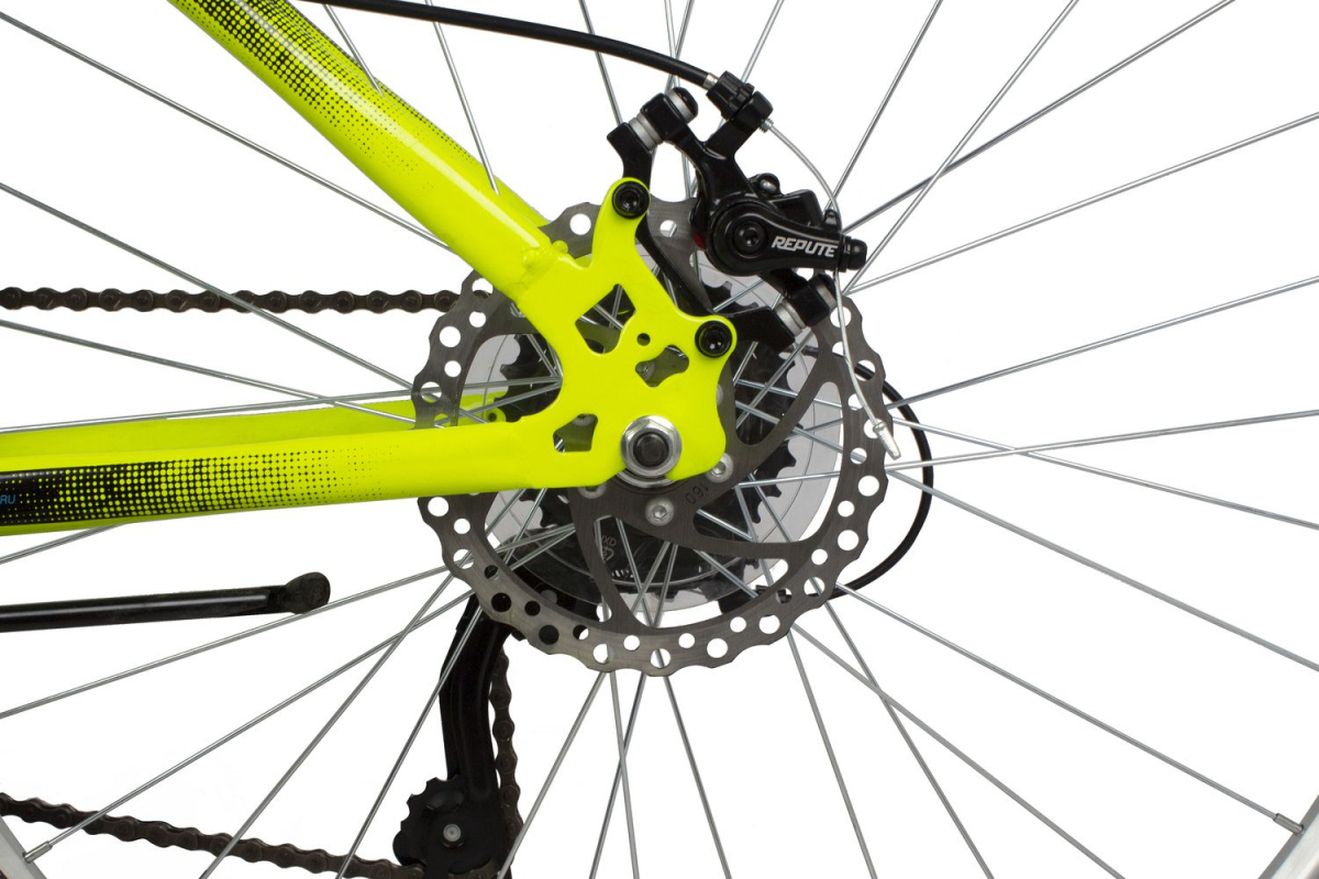 Горный (MTB) велосипед Foxx Aztec D 26 (2022) рама 18 Зеленый