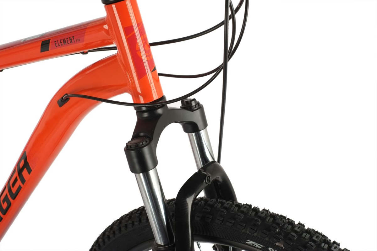 Подростковый горный (MTB) велосипед Stinger Element EVO 26 (2021) рама 18 Оранжевый