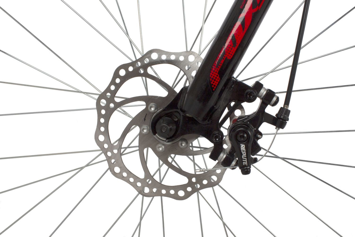 Горный (MTB) велосипед Foxx Aztec D 27.5 (2022) Рама 16 Черный