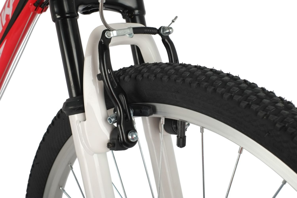 Горный (MTB) велосипед MIKADO Explorer 26 (2022) рама 18 красный