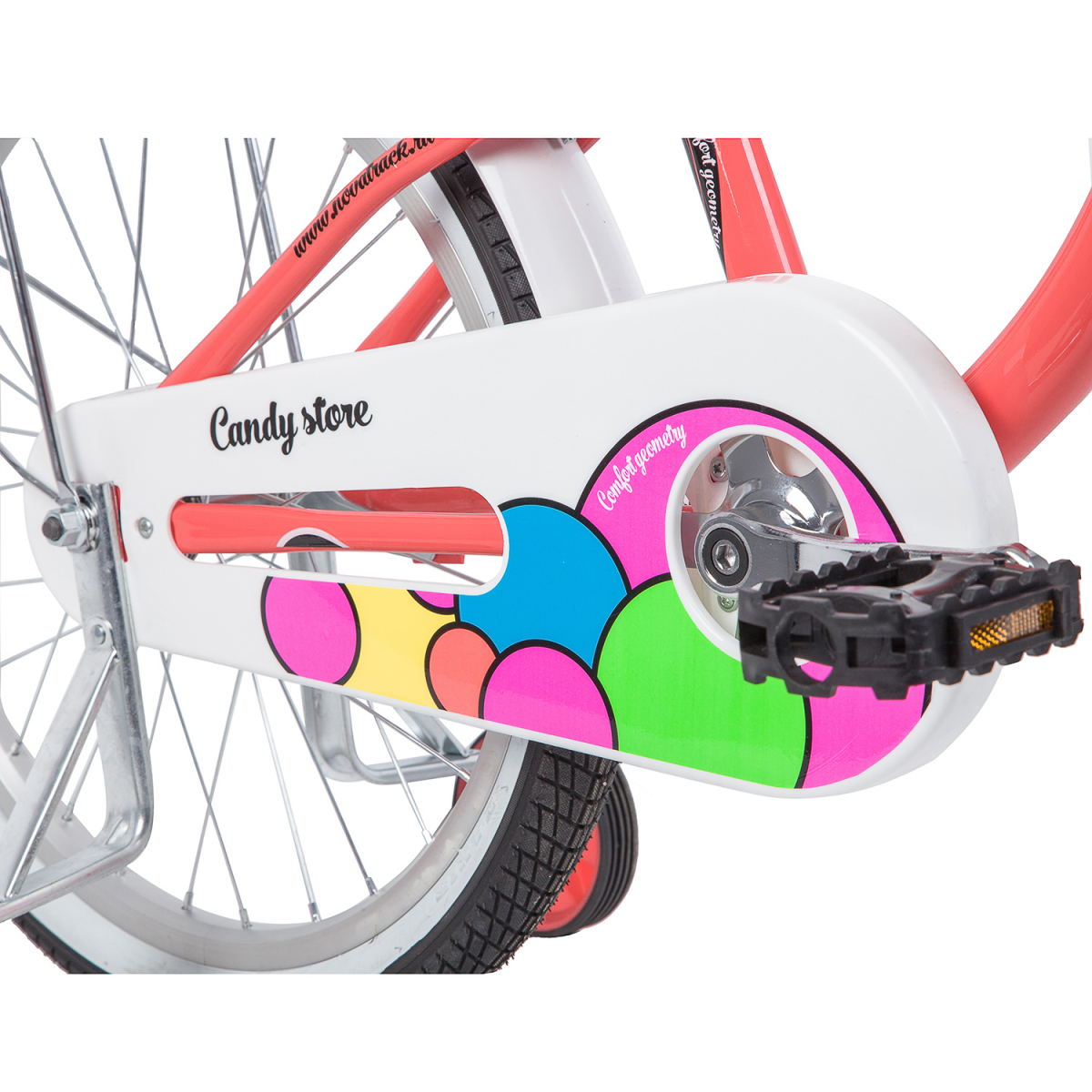 Детский велосипед Novatrack Candy 20 (2019) Коралловый
