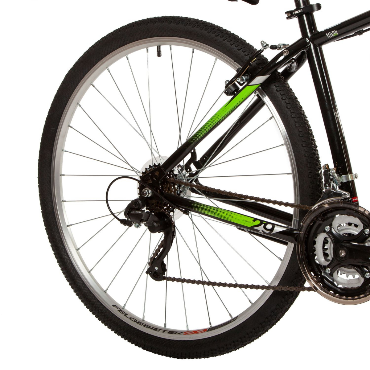 Горный (MTB) велосипед Foxx Aztec 29 (2022) рама 20 Черный