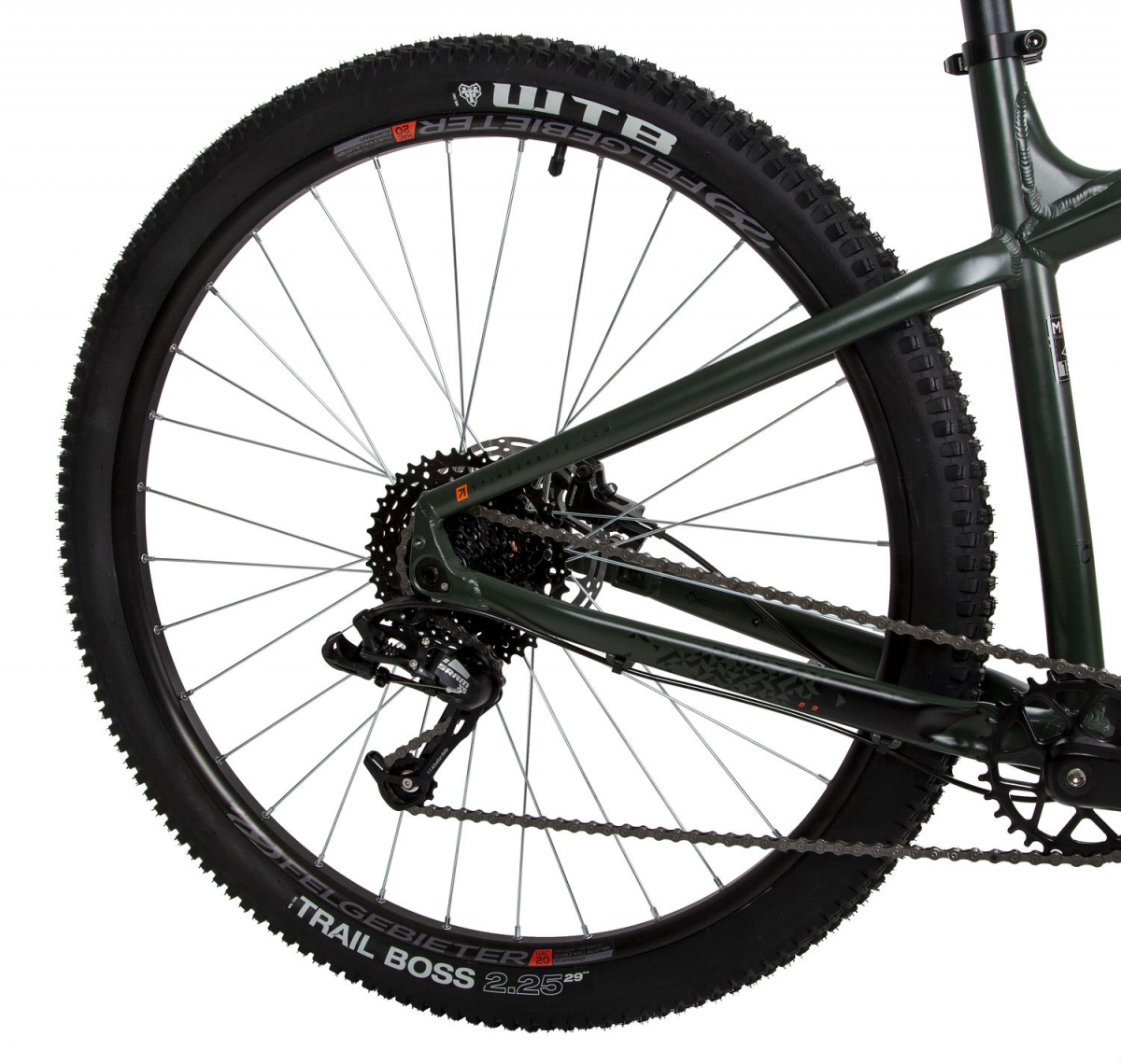 Горный (MTB) велосипед Stinger Zeta STD 29 (2021) рама 22 Зеленый
