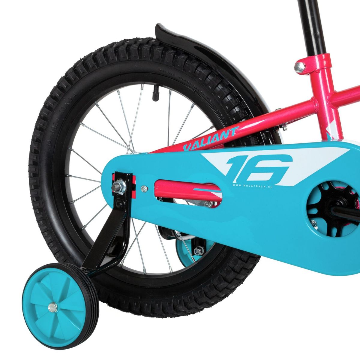 Детский велосипед Novatrack Valiant 16 (2022) Фуксия