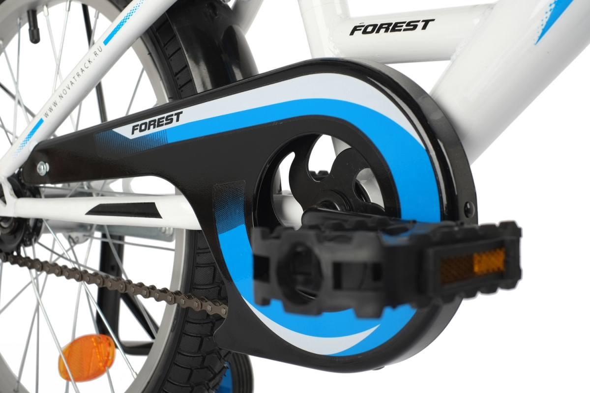 Детский велосипед Novatrack Forest 18 (2021) Белый