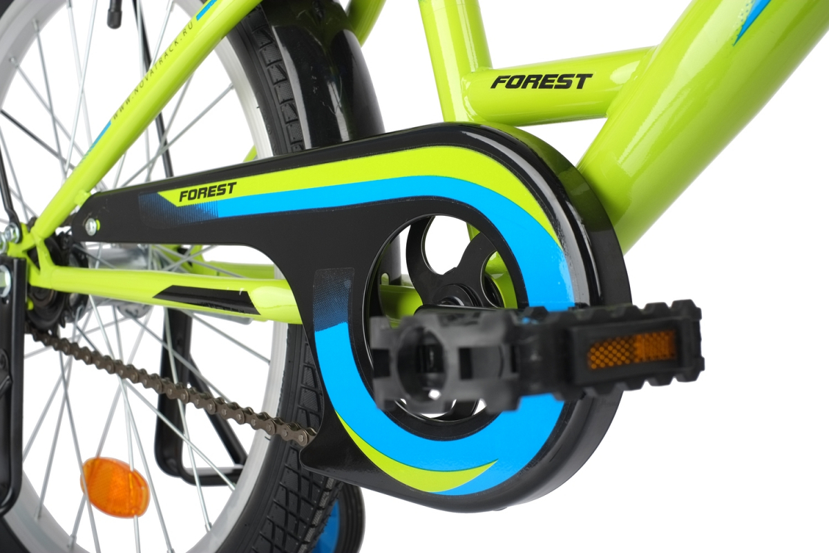 Детский велосипед Novatrack Forest 20 (2021) Зеленый
