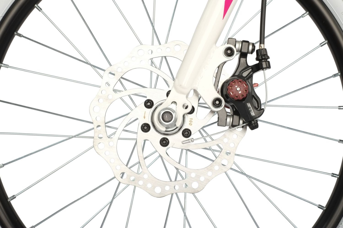 Подростковый горный (MTB) велосипед Novatrack Alice Disk 20 6 (2021) Розовый