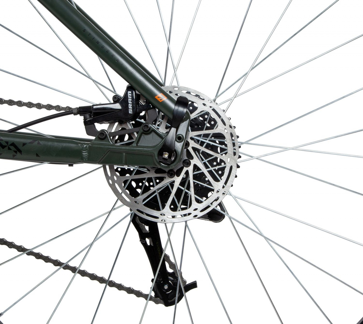 Горный (MTB) велосипед Stinger Zeta STD 29 (2021) рама 22 Зеленый
