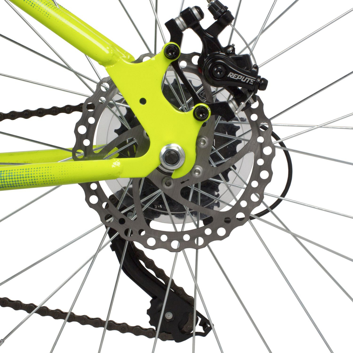 Подростковый горный (MTB) велосипед Foxx Aztec D 24 (2022) Рама 14 Зеленый