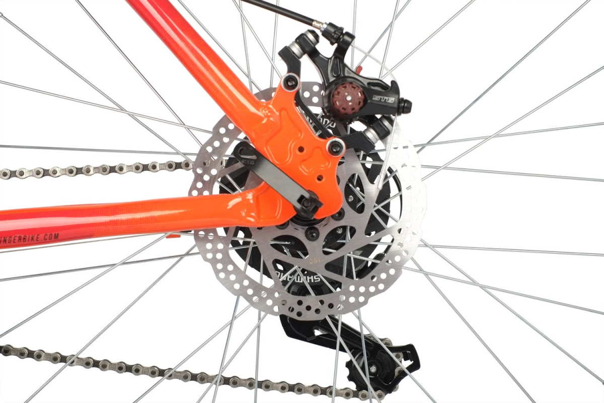 Подростковый горный (MTB) велосипед Stinger Element EVO 26 (2021) рама 18 Оранжевый