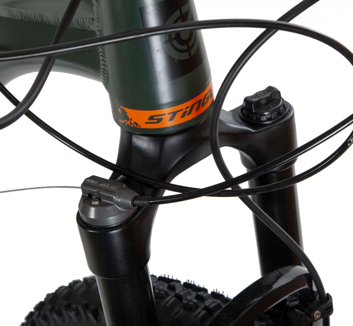 Горный (MTB) велосипед Stinger Zeta STD 29 (2021) рама 22 Зеленый