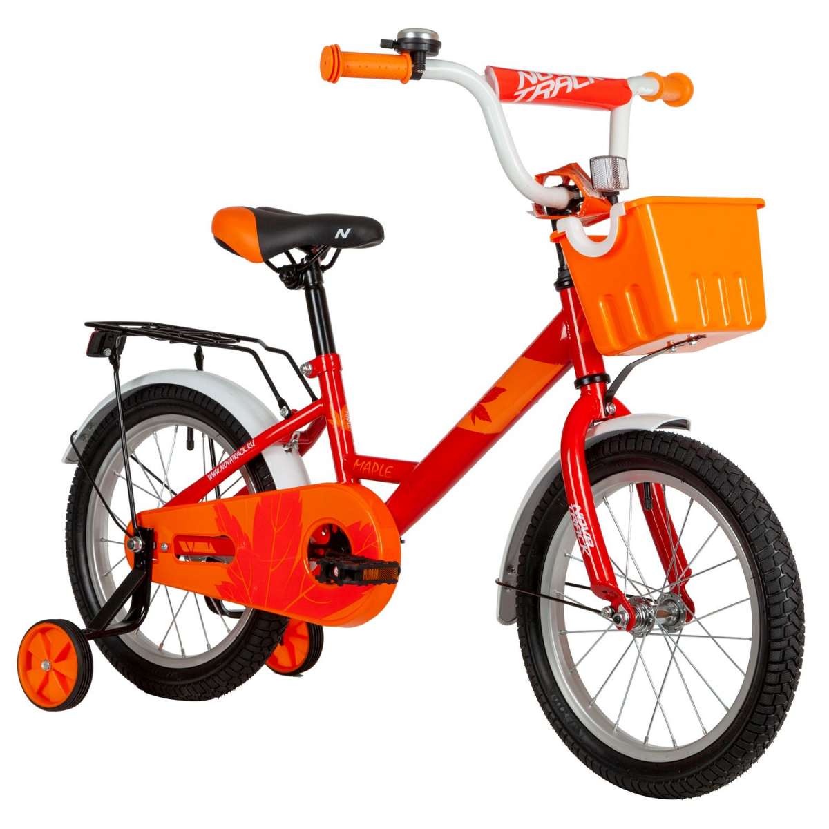 Детский велосипед Novatrack Maple 16 (2022) Красный