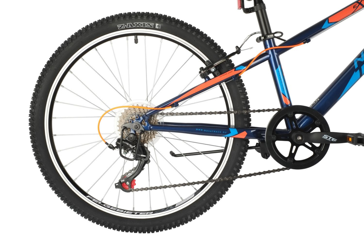 Подростковый горный (MTB) велосипед Novatrack Extreme 24 (2021) рама 11