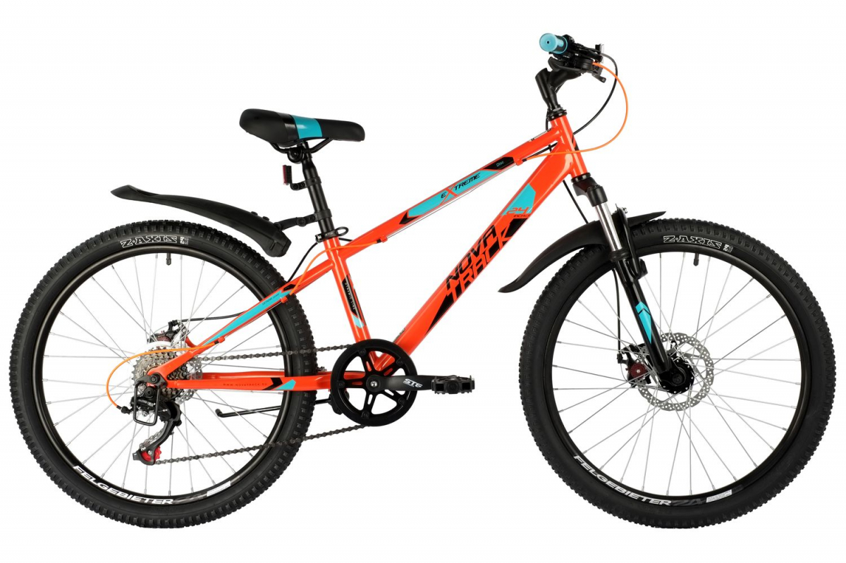 Подростковый горный (MTB) велосипед Novatrack Extreme 24 Disc (2021) рама 12