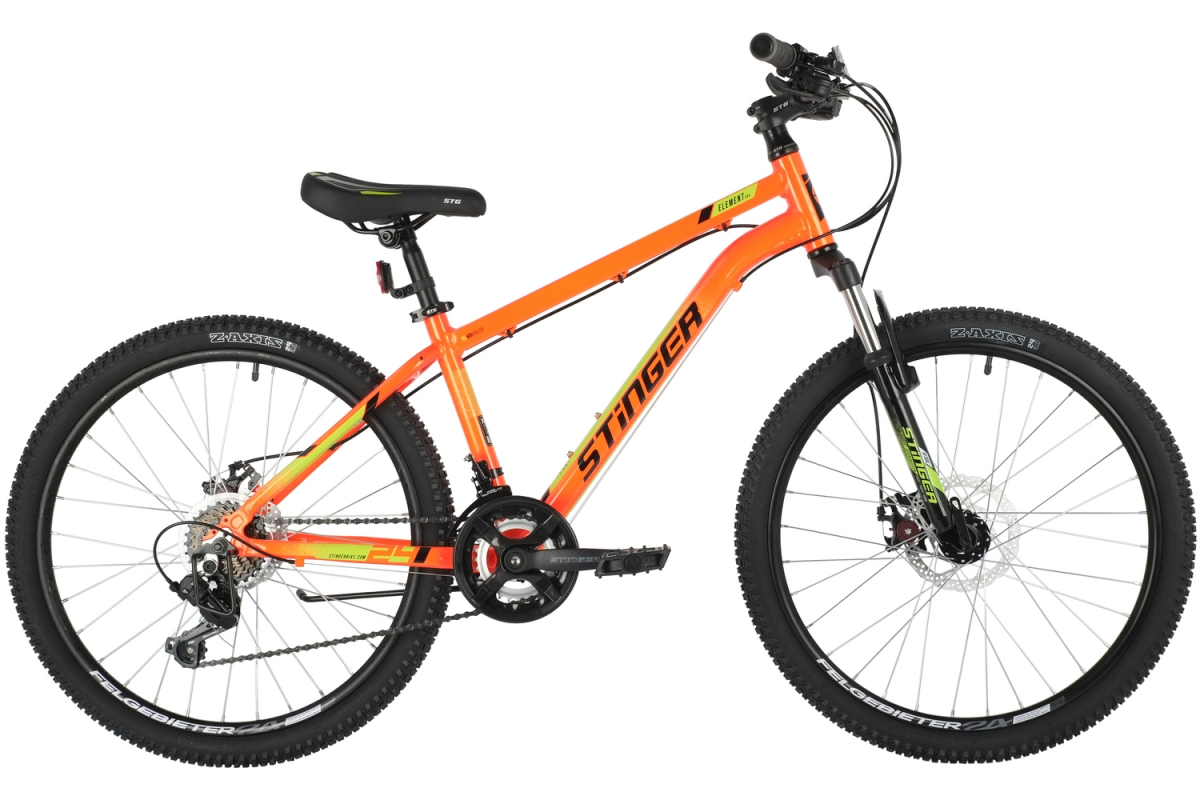 Подростковый горный (MTB) велосипед Stinger Element EVO 24 (2020) рама 14