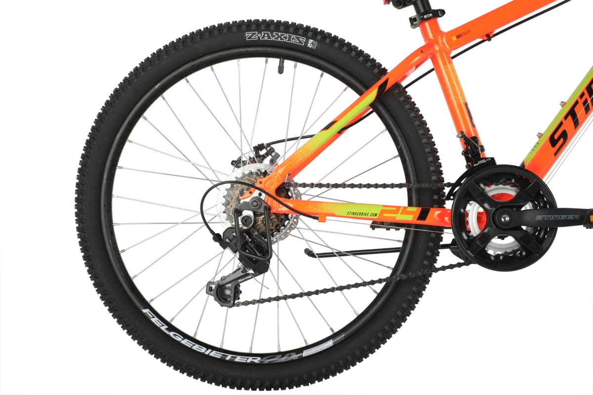Подростковый горный (MTB) велосипед Stinger Element EVO 24 (2020) рама 14