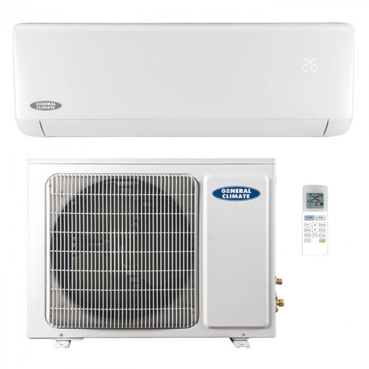 Настенная сплит-система General Climate GC/GU-A18HR (R410А)