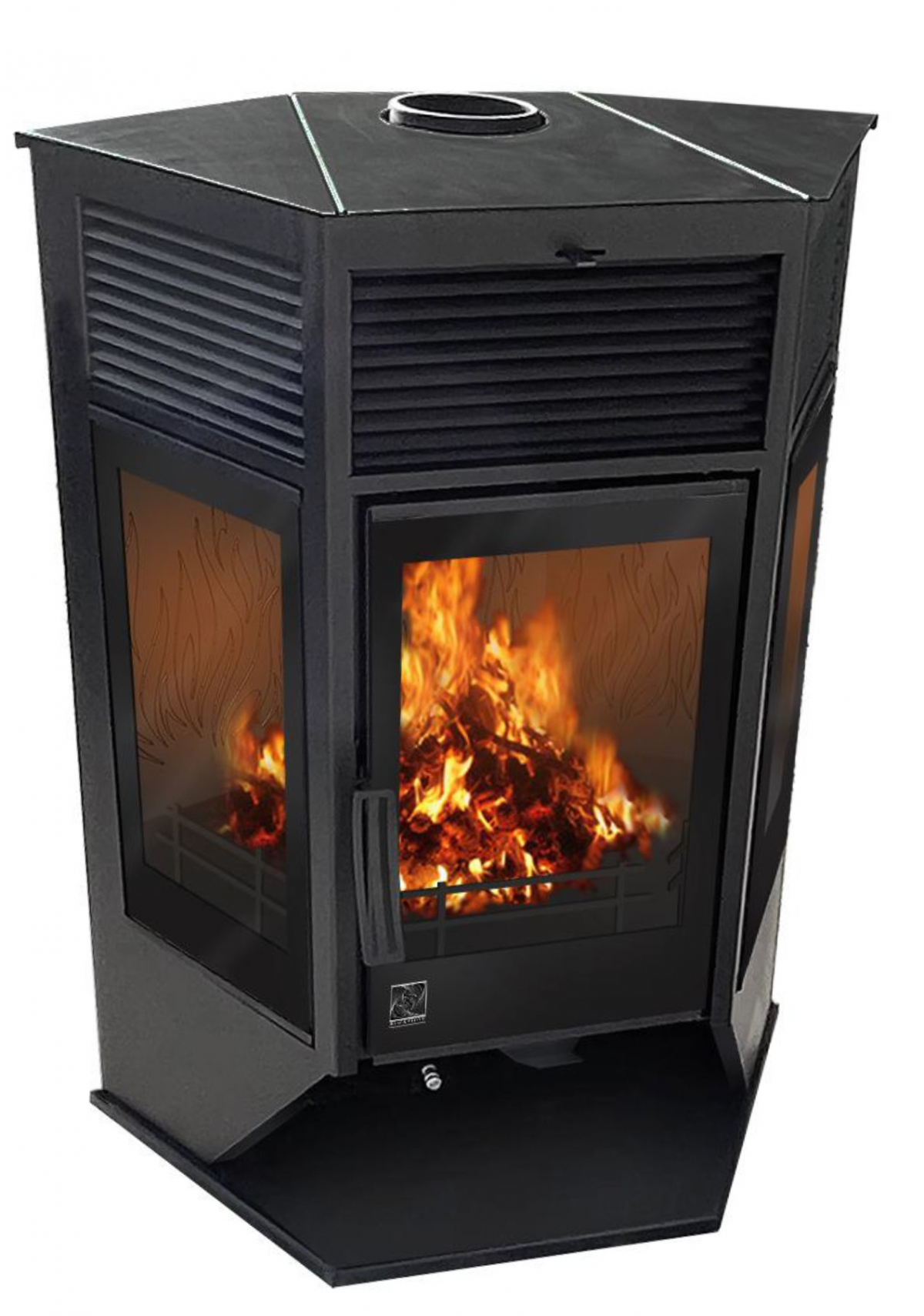 Дровяной камин Березка Black Stove Hors-13