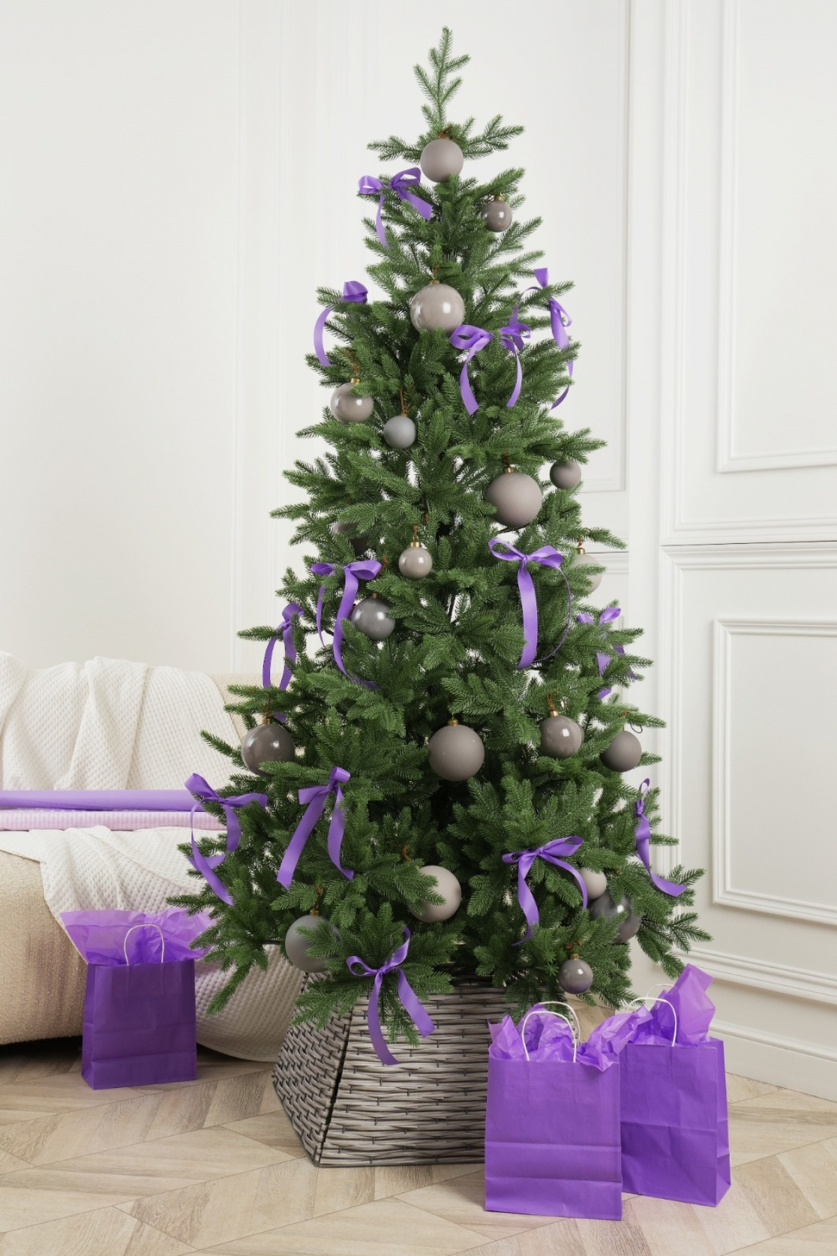 Ель искусственная Crystal trees Лапландия 210 см