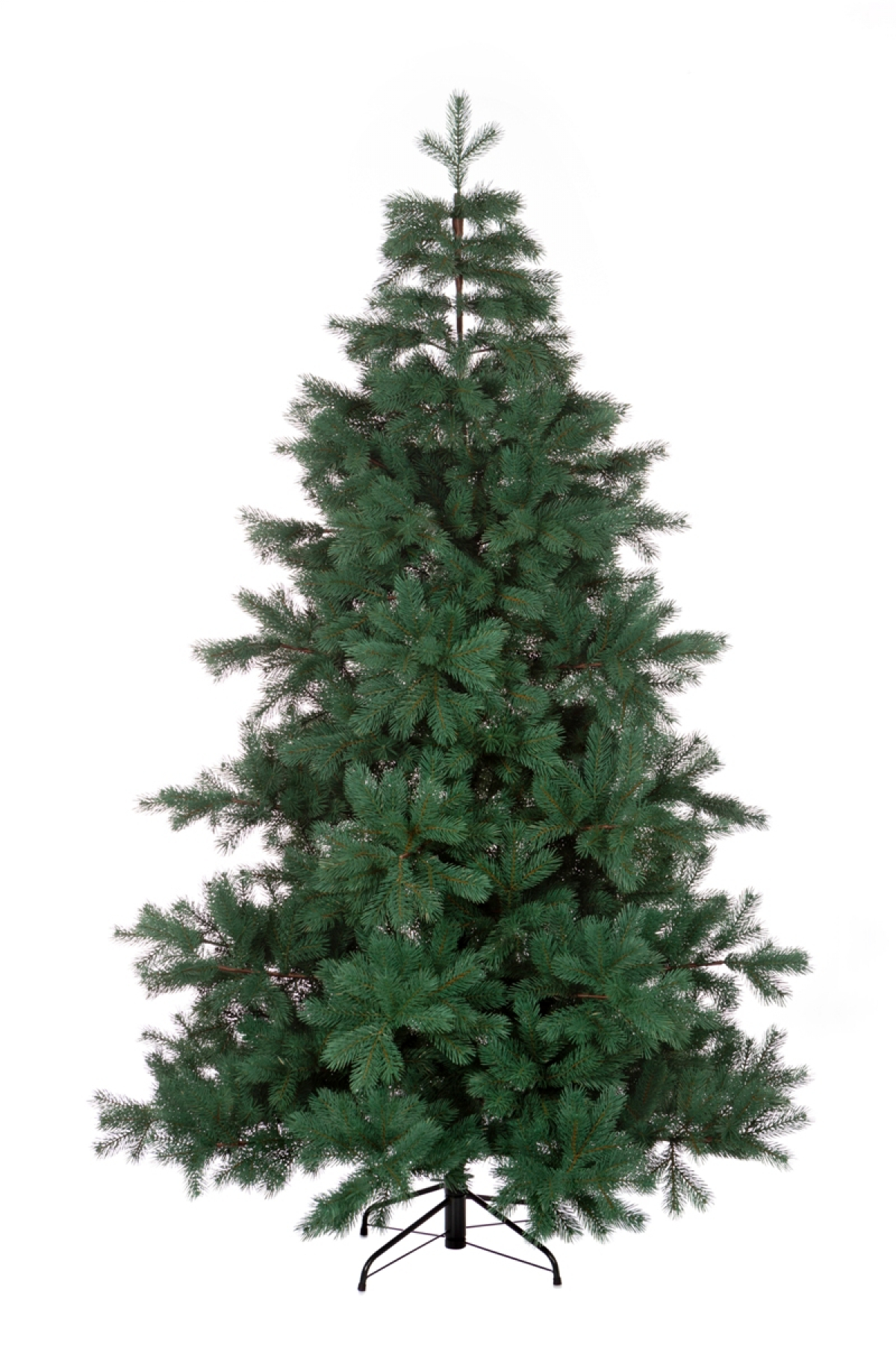 Crystal trees Сосна искусственная Хилтон зелено-голубая 2.8 м