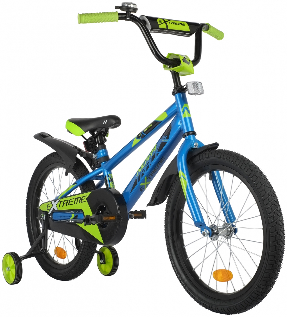 Детский велосипед Novatrack Extreme 18 (2019) Синий
