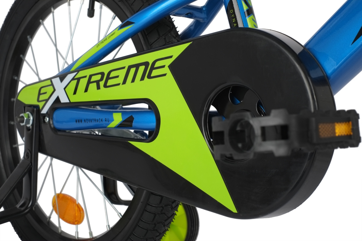 Детский велосипед Novatrack Extreme 18 (2019) Синий