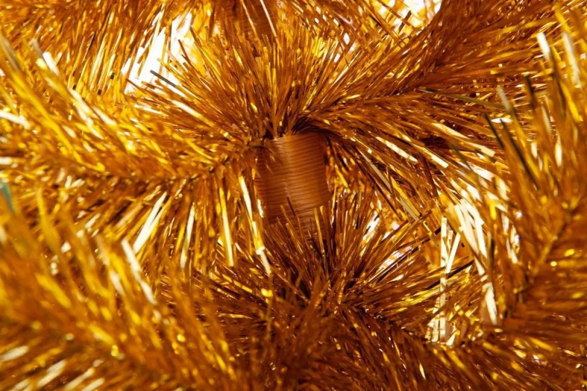 Crystal trees Ель искусственная ГРУШЕВОЕ ЗОЛОТО 60 см