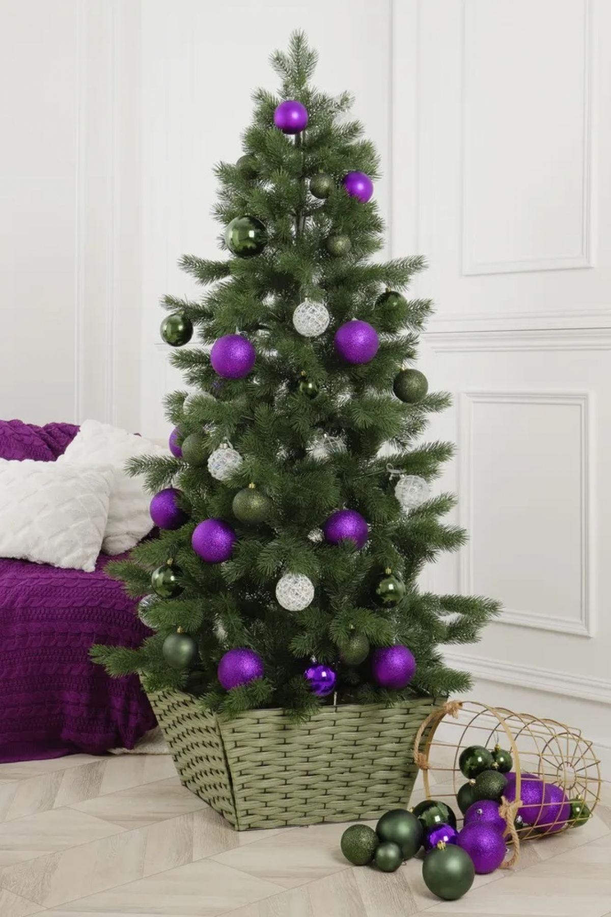 Ель искусственная Crystal trees ЗВЕЗДНАЯ 180 см