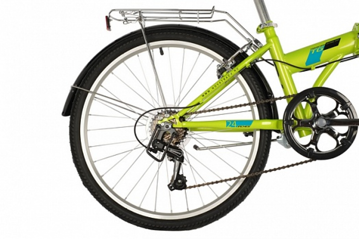Подростковый городской велосипед Novatrack TG-24 Classic 6 (2018) Зеленый